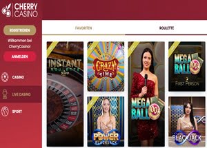 Cherry Casino Live Spiele 