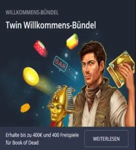 Twin Willkommensangebot