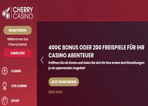 Cherry Casino Bonus 