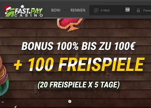 FastPay Casino 100% Bonus