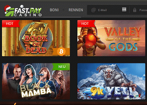 FastPay Casino Spielautomaten