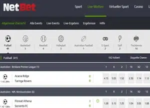 NetBet Wetten