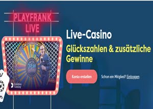 PlayFrank Live Casino 