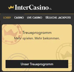 Intercasino Bonusprogramm