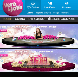 VeraJohn Live Casino