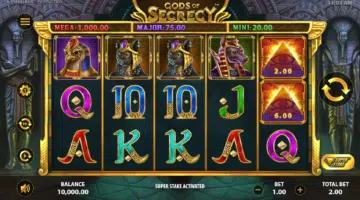 Gods of Secrecy (Stakelogic) Spielautomat