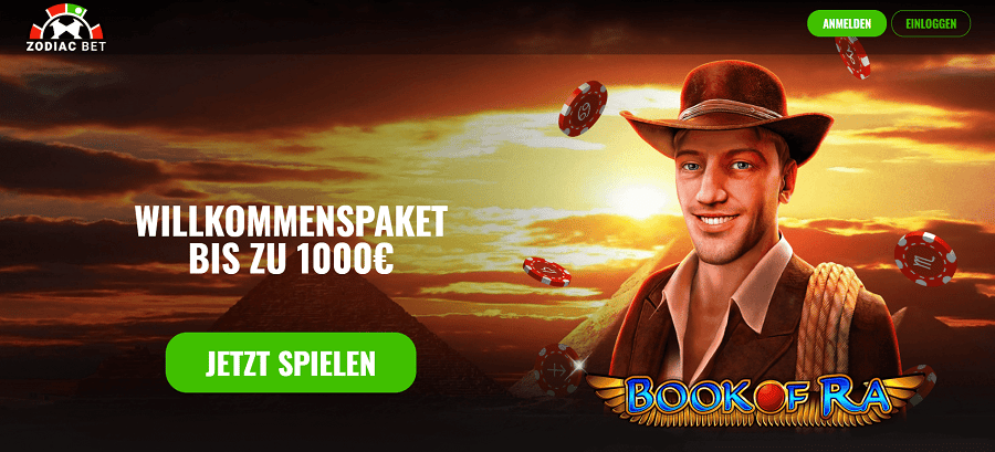 Zodiac Bet Novomatic Spielen mit Bonus