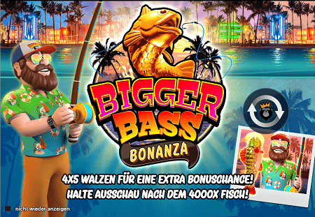 Bigger Bass Bonanza Spielautomat