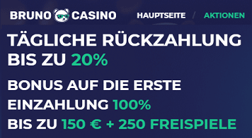 Bruno Casino Cashback