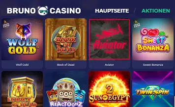 Bruno Casino Spielautomaten